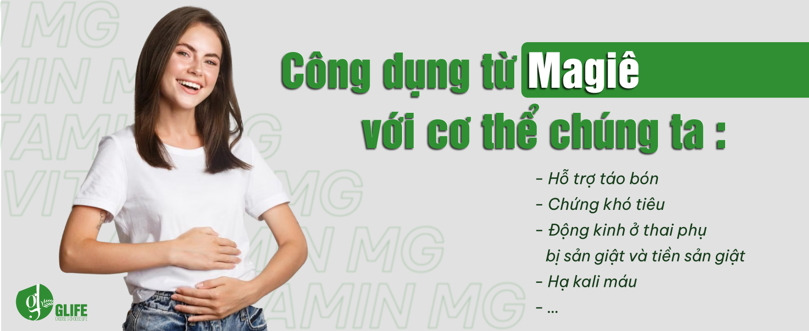 VITAMIN MG : Công dụng, liều lượng và chế độ dinh dưỡng hợp lý